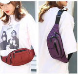 Unisex Waist Bag Sports Multi-functional Money Belt Bag