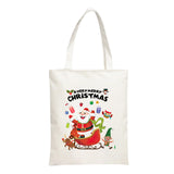 Christmas Printed Insulated Lunch Bag with Strap