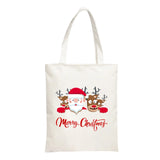 Christmas Printed Insulated Lunch Bag with Strap