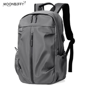 Men Backpack Waterproof Sports Bag USB Business Travel Youth School
