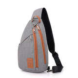 Men Backpack Chest Pack One Shoulder Backpack Travel Mochila Masculina WFF257