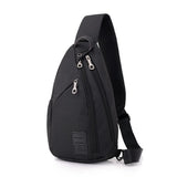 Men Backpack Chest Pack One Shoulder Backpack Travel Mochila Masculina WFF257