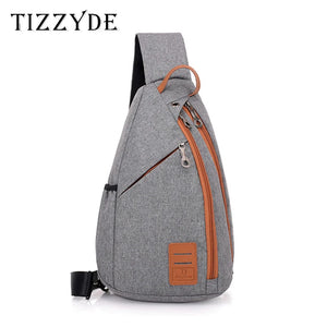 Men Backpack Chest Pack One Shoulder Backpack Travel Mochila Masculina WFF257