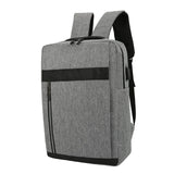 Men Backpack Three Piece Solid Outdoor Bag Computer Business Bag