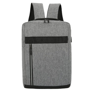 Men Backpack Three Piece Solid Outdoor Bag Computer Business Bag
