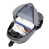 Men Backpack Travel Business Oxford Cloth Waterproof Rucksack Holds 15.6 Inches