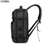 Men Backpacks USB Charging Business Bag Male Multifunctional Waterproof Rucksack