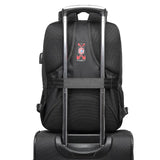 Men Backpack with USB Charging Port Laptop Backpack 15.6 Inch