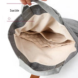 Men Bag Casual Grey Lightweight Oxford 13.1 Laptop 9.7 iPad Tablet