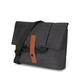 Men Bag Casual Grey Lightweight Oxford 13.1 Laptop 9.7 iPad Tablet