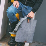 Men Bag Casual Grey Lightweight Oxford 13.1 Laptop 9.7 iPad Tablet