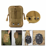 Men Belt Bag Molle Durable Waist Pack Sports Outdoor
