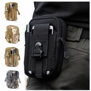 Men Belt Bag Molle Durable Waist Pack Sports Outdoor