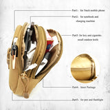 Men Belt Bag Molle Durable Waist Pack Sports Outdoor