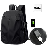 Men Waterproof Travel Bag 13-14 Inch Notebook Backpack