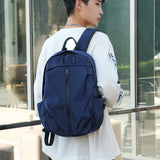Men Waterproof Travel Bag 13-14 Inch Notebook Backpack