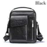 Men Briefcase Bag High Business Leather Shoulder Messenger Office Handbag