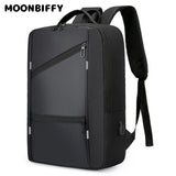 Men Business Backpack Waterproof Large Capacity Laptop Backpack