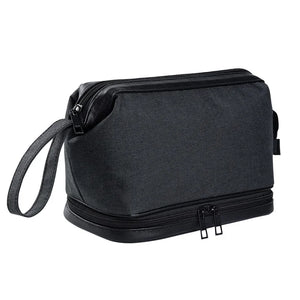 Men Business Double Layer Cosmetic Bag Wash bags Box Women Beauty