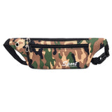 Men Camouflage Outdoor Sports Waist Pack Anti-theft Mobile Phone Bag