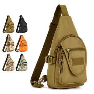 Men Camouflage Travel Bag Multi-function Nylon Small Chest Pack