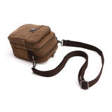 Men Canvas Travel Bag Single Shoulder Waist Pack Maletin Hombre