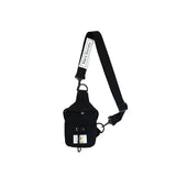 Canvas Chest Bag Crossbody Streetwear Fanny Pack Mini Waist Bag