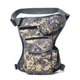 Canvas Drop Leg Bag Outdoor Waist Pack Belt Hip Bum Military Travel
