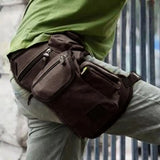 Canvas Drop Leg Bag Waist Bag Fanny Pack Military Motorcycle Shoulder Bags