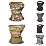 Canvas Drop Leg Bag Waist Bag Fanny Pack Military Motorcycle Shoulder Bags