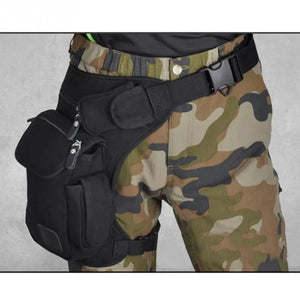 Canvas Drop Leg Bag Waist Bag Fanny Pack Military Motorcycle Shoulder Bags