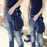 Men Canvas Drop Leg Bag Waist Pack Belt Hip Bum Travel