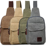 Men Canvas Satchel Casual Cross Body Handbag Messenger Shoulder Bag