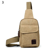 Men Canvas Satchel Messenger Shoulder Bag for Outdoor