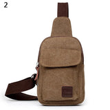 Men Canvas Satchel Messenger Shoulder Bag for Outdoor
