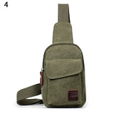 Men Canvas Satchel Messenger Shoulder Bag for Outdoor