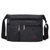 Men Canvas Shoulder Bags Casual Tote Travel Men's Crossbody Bag Messenger Bags