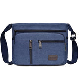 Men Canvas Shoulder Bags Casual Tote Travel Men's Crossbody Bag Messenger Bags
