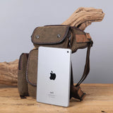 Canvas Waist Thigh Drop Leg Bag Travel Motorcycle Riding Fanny Pack