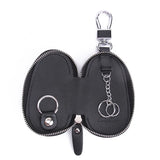 Cow Leather Car Key Pouch Holder for Unisex