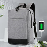Men Casual Business Backpacks Oxford School Bags For Teenagers