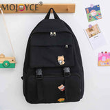 Men Casual Canvas Backpack Large Capacity Travel College Teenager