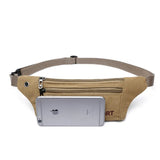 Men Durable Fanny Waist Pack Canvas Hip Bum Outdoor Bag
