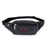 Men Durable Waist Pack Canvas Hip Bum Military Bag