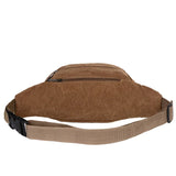 Men Casual Durable Fanny Waist Pack Male Waist Bags Belt Canvas Hip Bum Military
