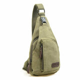 Men Casual Durable Fanny Waist Pack Canvas Hip Bum Bag Pouch Zipper Pockets