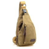 Men Casual Durable Fanny Waist Pack Canvas Hip Bum Bag Pouch Zipper Pockets