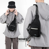 Men Casual Nylon Crossbody Shoulder Chest Bags