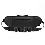 Casual Waterproof Nylon Waist Bag Unisex Fanny Pack Reflective Banana Belt Bags