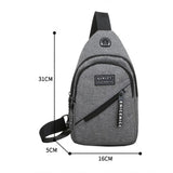 Men Chest Bag Sling Bag Male Shoulder Waist Handbag High Capacity Crossbody Bags